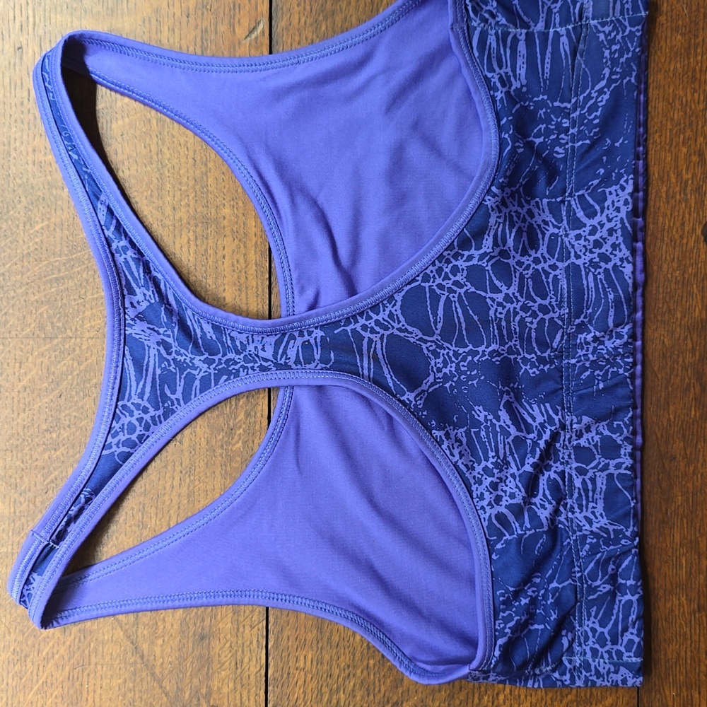 Champion Reversible Purple Sports Bra - Picture 2 of 2